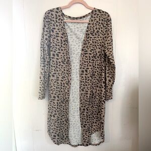 Women’s Cheetah Cardigan